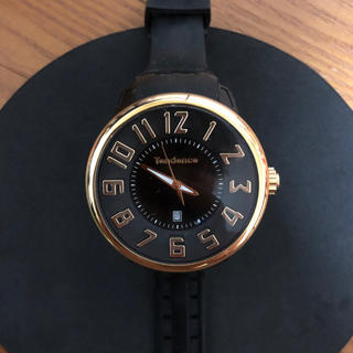 テンデンス(Tendence)のテンデンス tendence 腕時計 黒金 ゴールド メンズ  レディース(腕時計(アナログ))