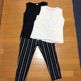 プラステ(PLST)のクロップドパンツ セット(クロップドパンツ)