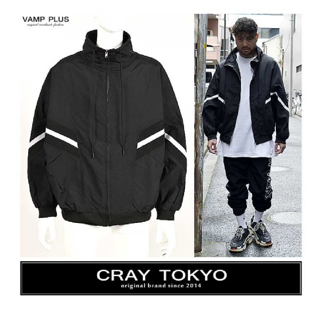 Balenciaga(バレンシアガ)のCRAY TOKYO ナイロンジャケット　オーバーサイズ　トラックジャケット メンズのジャケット/アウター(ナイロンジャケット)の商品写真