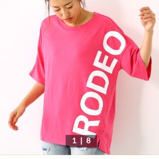 ロデオクラウンズワイドボウル(RODEO CROWNS WIDE BOWL)のﾛﾃﾞｵｸﾗｳﾝｽﾞ☆Tシャツ(Tシャツ(半袖/袖なし))