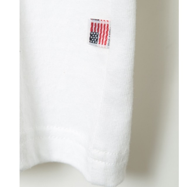 coen(コーエン)の【2019新品未使用】coen❤USAコットンVネックフットボールT レディースのトップス(Tシャツ(半袖/袖なし))の商品写真