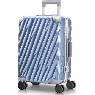 スーツケース キャリーケース TSAロック アルミフレーム PC＋ABS(旅行用品)
