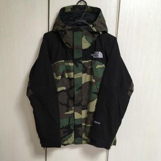 ノースフェイス マウンテンパーカー GORE-TEX 廃盤希少迷彩 sizeS-
