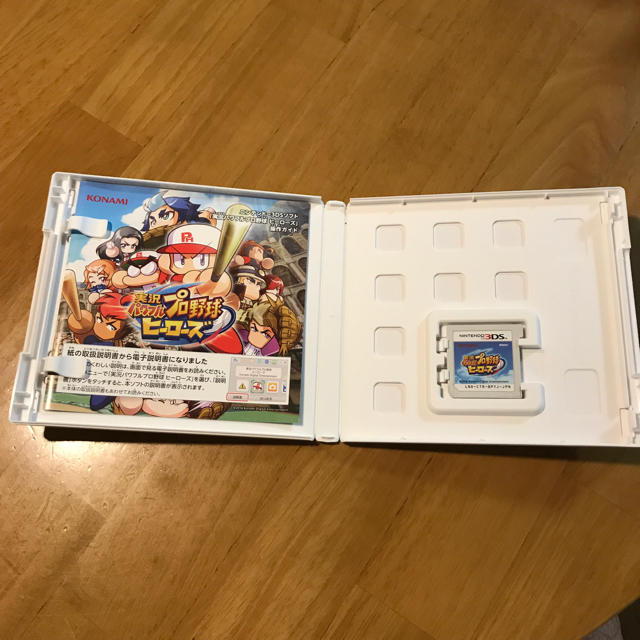 KONAMI(コナミ)の3DS  実況パワフルプロ野球ヒーローズ エンタメ/ホビーのゲームソフト/ゲーム機本体(携帯用ゲームソフト)の商品写真