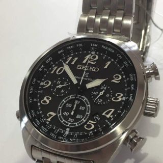 【本物保証】 箱・保付 美品 セイコー SEIKO プロスペック 海外モデル メンズ 電波 ソーラー 腕時計 SSG017 希少 レア