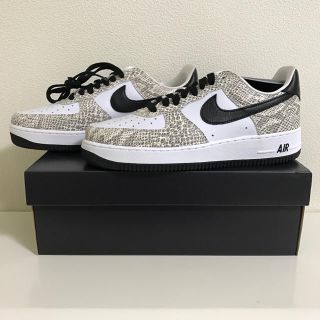 ナイキ(NIKE)のNIKE AIR FORCE 1 Cocoa Snake ココアスネーク 白蛇(スニーカー)