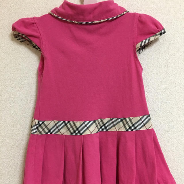 BURBERRY(バーバリー)のBURBERRY✩.*˚キッズM   pink キッズ/ベビー/マタニティのキッズ服女の子用(90cm~)(ワンピース)の商品写真