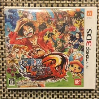 ニンテンドー3DS(ニンテンドー3DS)のONE PIECE アンリミテッドワールド レッド 【3ds】(携帯用ゲームソフト)