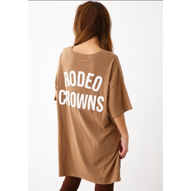 RODEO CROWNS WIDE BOWL(ロデオクラウンズワイドボウル)のブラウン レディースのトップス(チュニック)の商品写真