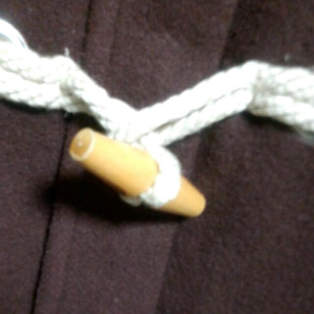茶色のダッフルコート レディースのジャケット/アウター(ダッフルコート)の商品写真