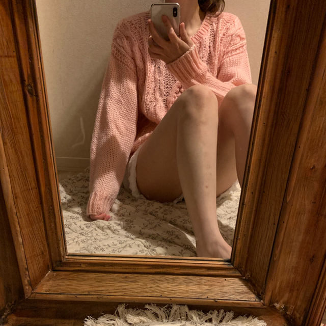 vintage pink Knit