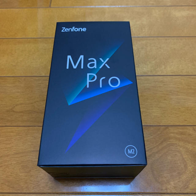 納品書付ZB631KL ZenFone Max Pro M2コズミックチタニウム