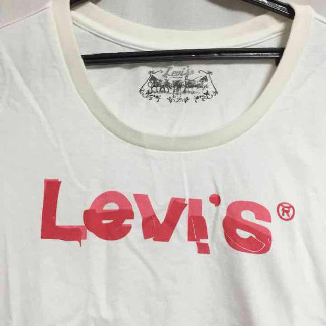 Levi's(リーバイス)の試着のみリーバイスロゴTシャツL レディースのトップス(Tシャツ(半袖/袖なし))の商品写真