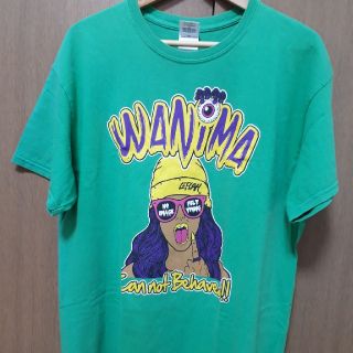 WANIMA Tシャツ can not behaved?ブルー