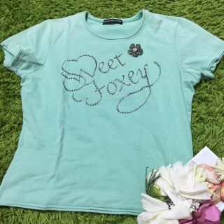 フォクシー(FOXEY)のフォクシー❤︎レディトップス 可愛いです(カットソー(半袖/袖なし))