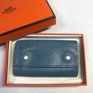 エルメス(Hermes)の専用☆エルメス キーケース ブルージーン(キーケース)