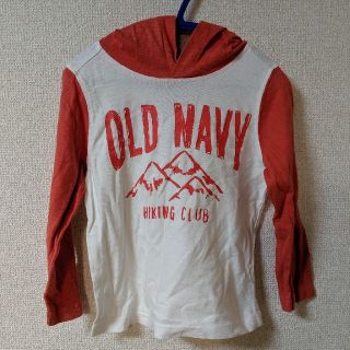 オールドネイビー(Old Navy)のOLD NAVY/90　マウンテンプリント　カットソー　パーカー(Tシャツ/カットソー)