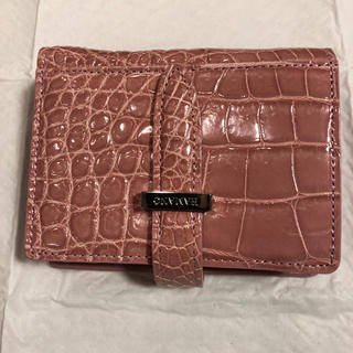 ハマノヒカクコウゲイ(濱野皮革工藝/HAMANO)のHAMANOクロコダイル二つ折り財布(財布)