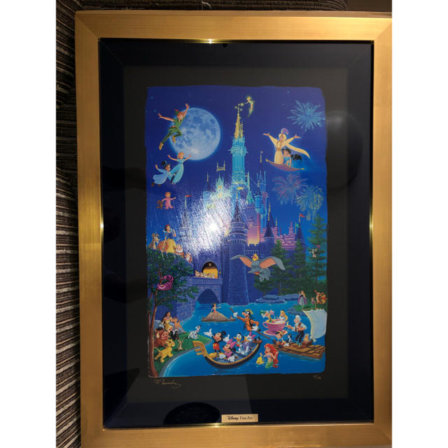 Disney(ディズニー)のあんびーさん専用 ディズニーアート エンタメ/ホビーの美術品/アンティーク(絵画/タペストリー)の商品写真
