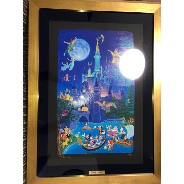 Disney(ディズニー)のあんびーさん専用 ディズニーアート エンタメ/ホビーの美術品/アンティーク(絵画/タペストリー)の商品写真
