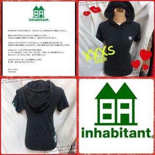 インハビダント(inhabitant)のインハビタント パーカーTシャツ 細め USA-XXXS(Tシャツ(半袖/袖なし))