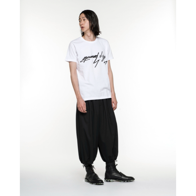 GroundY 逆さロゴ Tシャツ ホワイト グラウンドワイ Ground Y