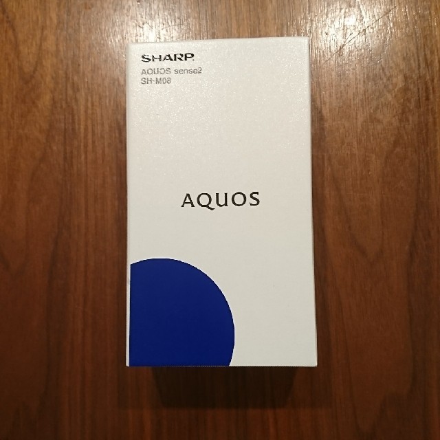 AQUOS(アクオス)のaquos sense2 sh-m08 simフリー スマホ/家電/カメラのスマートフォン/携帯電話(スマートフォン本体)の商品写真