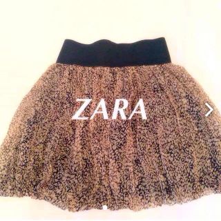 ザラ(ZARA)のにゃん様専用＊ザラ シフォンミニスカート(ミニスカート)