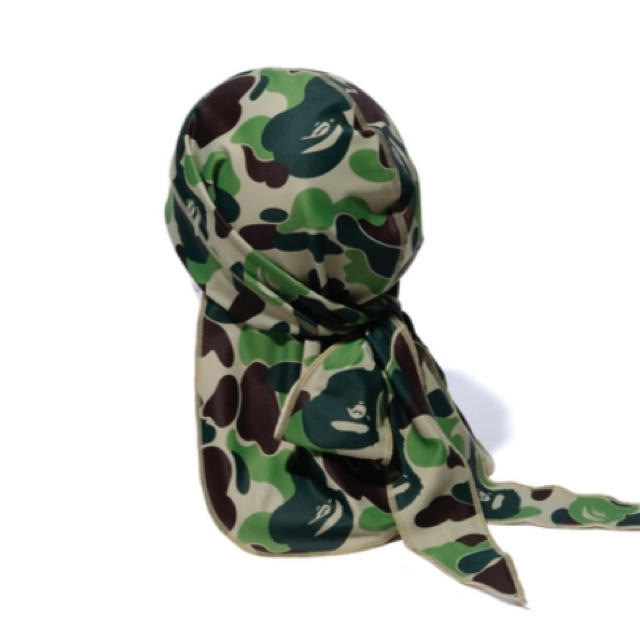 ape bape abc Du Rag green 新品