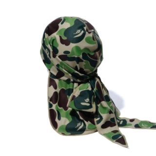 アベイシングエイプ(A BATHING APE)のape bape abc Du Rag green 新品(バンダナ/スカーフ)