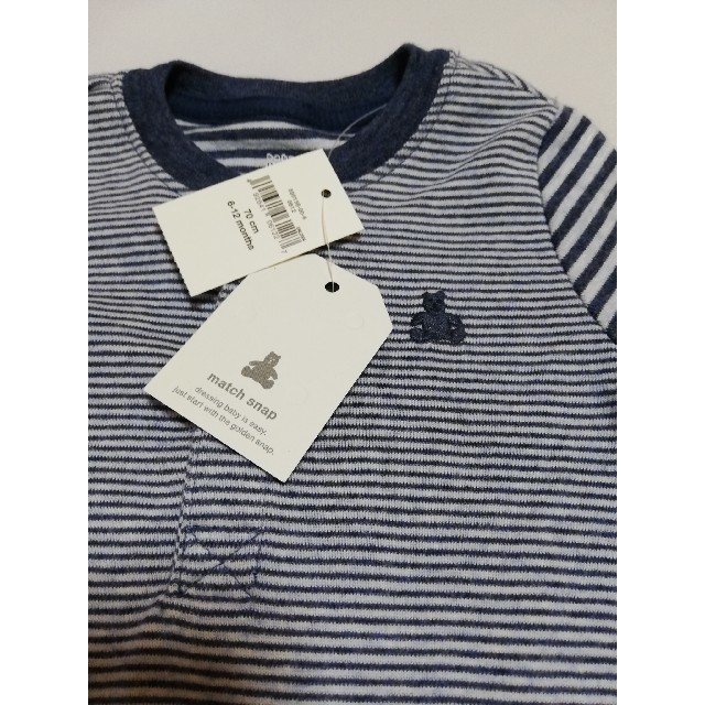 babyGAP(ベビーギャップ)の新品未使用　ベビーギャップ　babygap　70センチ キッズ/ベビー/マタニティのベビー服(~85cm)(ロンパース)の商品写真