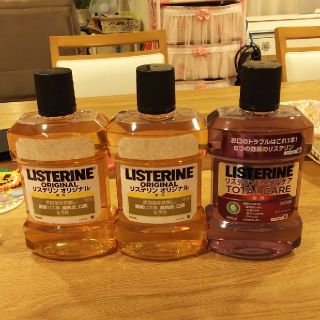 リステリン(LISTERINE)のLISTERINE 3本(マウスウォッシュ/スプレー)