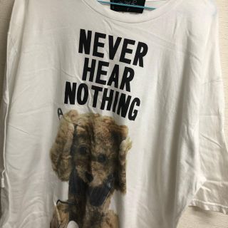 ミルクボーイ(MILKBOY)のMILKBOY NEVER HEAR NOTHING Tシャツ(Tシャツ/カットソー(半袖/袖なし))