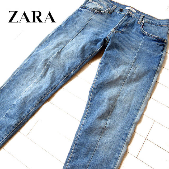 ZARA(ザラ)の美品 (EUR)38 ザラ ZARA レディース デニム/ジーンズ レディースのパンツ(デニム/ジーンズ)の商品写真