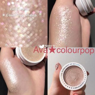 カラーポップ(colourpop)のcolourpopハイライト【counting sheep】(アイシャドウ)