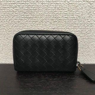 ボッテガヴェネタ(Bottega Veneta)のボッテガヴェネタ　コインケース　ブラック　イントレチャート(コインケース/小銭入れ)