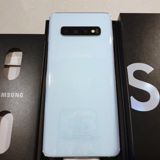 Galaxy - 新品・未開封 simフリー docomo Galaxy s10 プリズムホワイトの通販 by エバ's shop｜ギャラクシーならラクマ