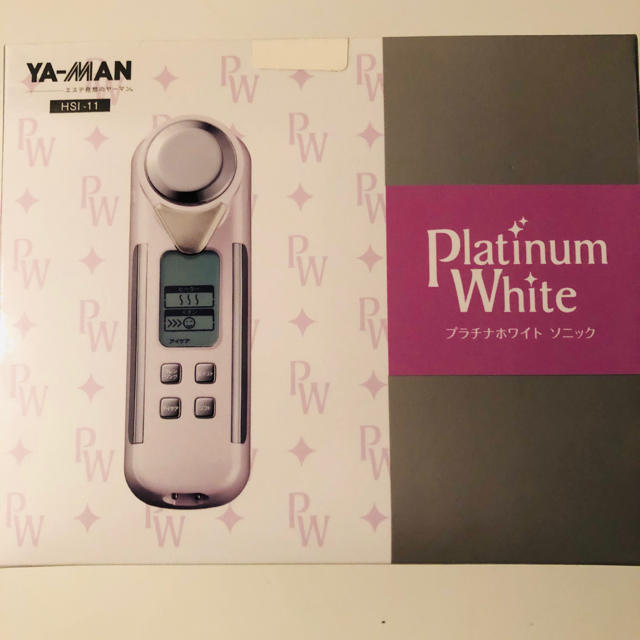 新品未使用☆ヤーマン美顔器プラチナホワイトソニック | bombaytools.com