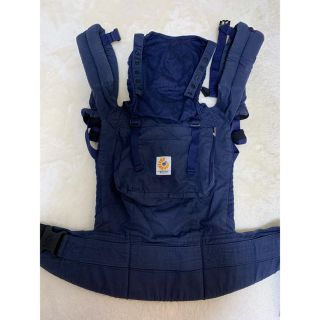 エルゴベビー(Ergobaby)のElgoBaby オーガニック ネイビー ☆インサート付☆(抱っこひも/おんぶひも)