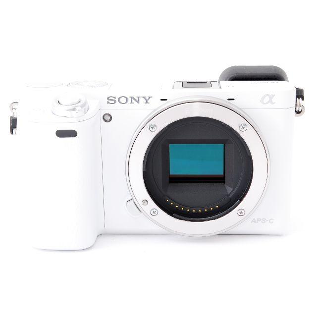 人気ブランド SONY ❤️Wi-Fi機能＆フルHD動画❤️高性能カメラ♪SONY α6000 ホワイト ミラーレス一眼 