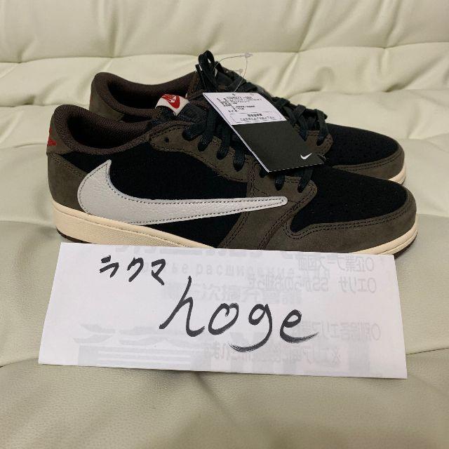 NIKE AIR JORDAN 1 low Travis Scott 27.5