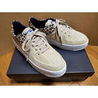 ナイキ(NIKE)のナイキ★NIKE W AIR FORCE 1 SAGE LO PRM アニマル(スニーカー)