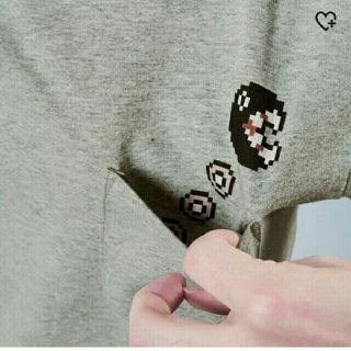 ユニクロ(UNIQLO)のユニクロ □ グレー □  スーパーマリオ □ 新品 □ 今季 □ タグ付き(Tシャツ/カットソー(半袖/袖なし))