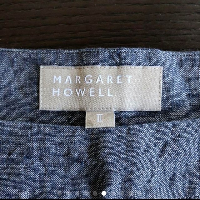 MARGARET HOWELL - 美品 マーガレットハウエル ボートネック プルオーバー リネンシャツ Ⅱ の通販 by Dはちみつ's