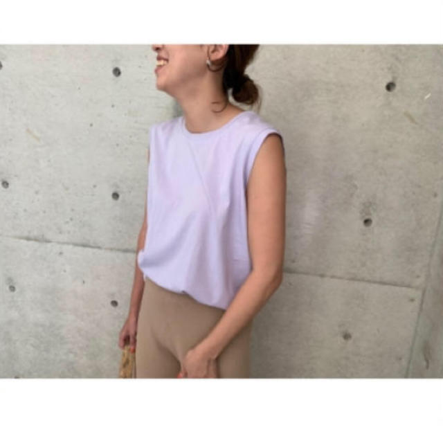 専用  ella パープル カットソー レディースのトップス(Tシャツ(半袖/袖なし))の商品写真