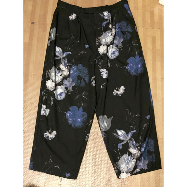 LAD MUSICIAN 花柄 クロップドパンツ LAD MUSICIAN 花柄 クロップドパンツ
