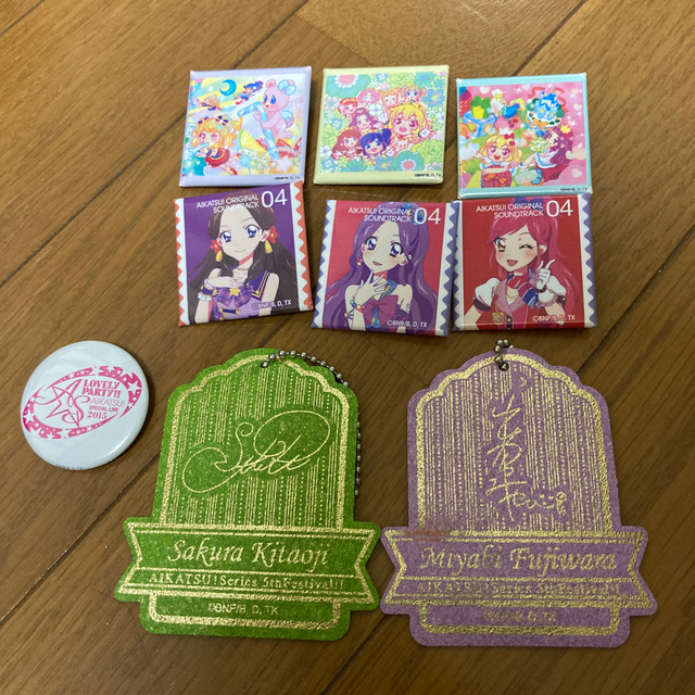 アイカツ ジャケバッジ  グッズ 物販キャラクターグッズ