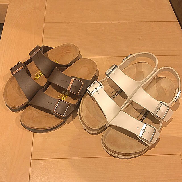 BIRKENSTOCK(ビルケンシュトック)のビルケンシュトック アリゾナ ミラノ セット レディースの靴/シューズ(サンダル)の商品写真