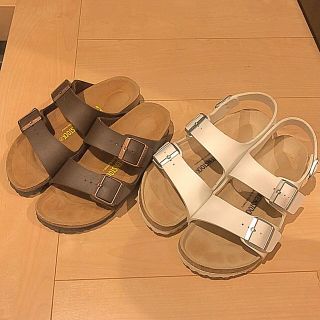 ビルケンシュトック(BIRKENSTOCK)のビルケンシュトック アリゾナ ミラノ セット(サンダル)