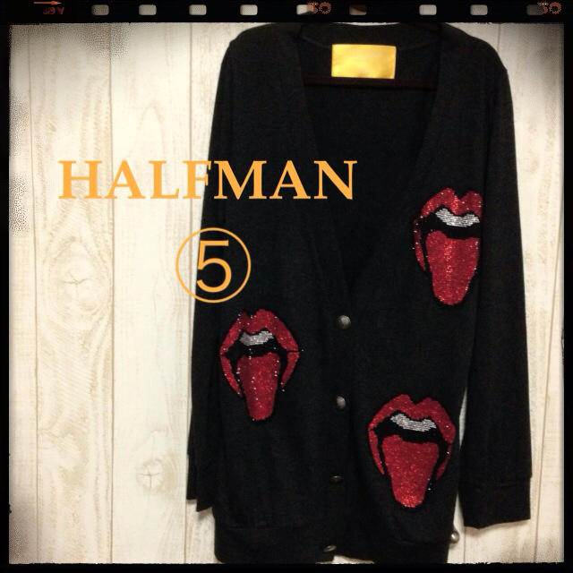 HALFMAN⑤Cardigan レディースのトップス(カーディガン)の商品写真